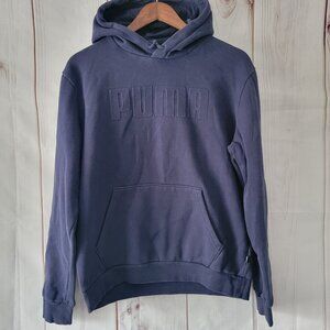 Puma Men’s M Navy Blue Hoodie Casual Outerwear Hooded Sweatshirt